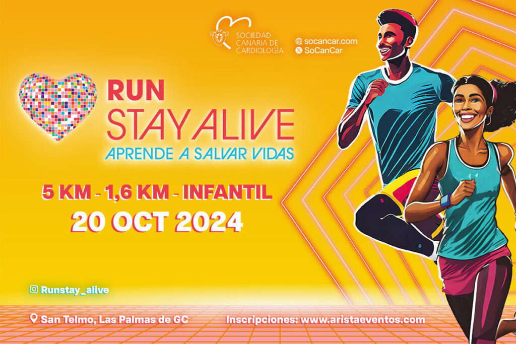 Cardiavant, colaborador oficial de la carrera solidaria 'Run Stay Alive'